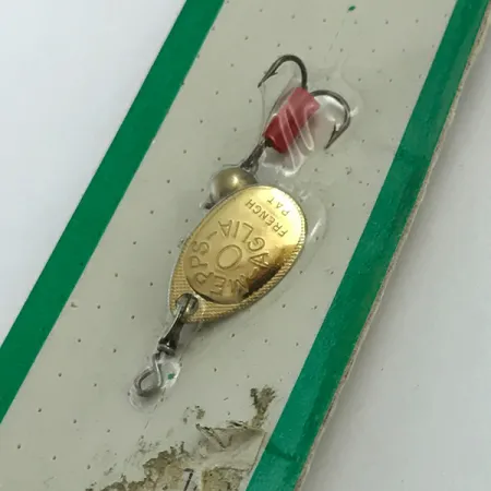 Mepps Aglia 0, 3/32oz Gold spinning lure #5450