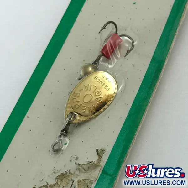   Mepps Aglia 0, 3/32oz Gold spinning lure #5450
