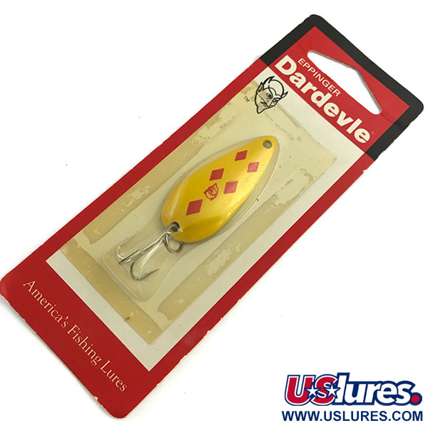  Eppinger Dardevle Spinnie, 1/3oz Five of Diamonds fishing spoon #5454