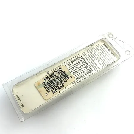 Mann's Bait  Mann's Dancer, 3/4oz Hammered Gold fishing spoon #5458