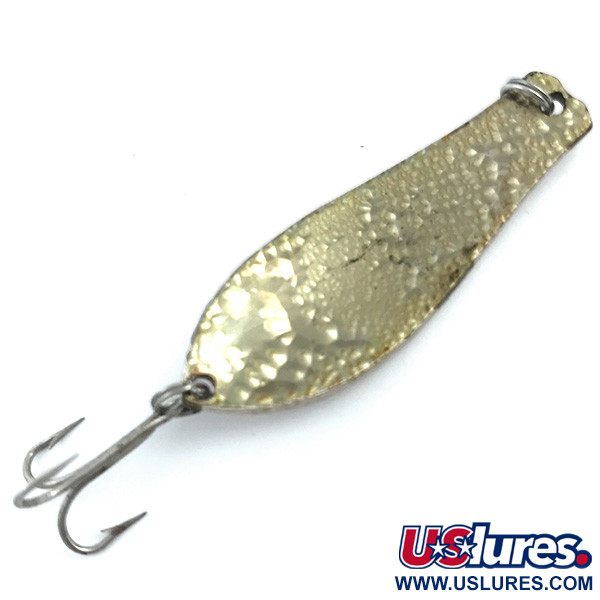 Vintage  Prescott Spinner Little Doctor 255 Crystal, 1/4oz Crystal (Golden)  fishing spoon #5470