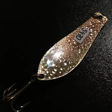 Vintage Prescott Spinner Little Doctor 255 Crystal, 1/4oz Crystal (Golden)  fishing spoon #5470