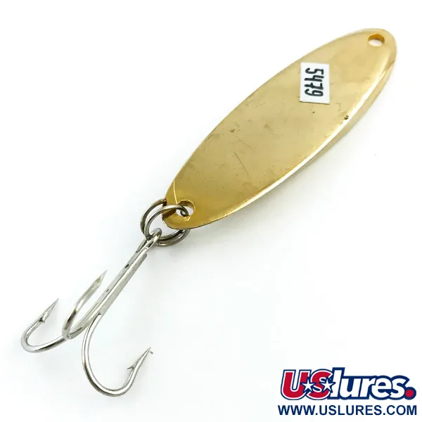 Vintage Acme Kastmaster , 3/4oz Gold fishing spoon #5479