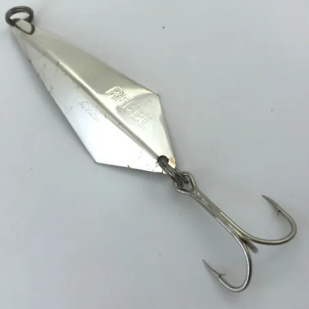 Vintage Rebel ArrowHead, 3/5oz Silver / Silver Plated fishing spoon #5480