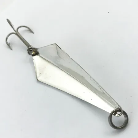 Vintage Rebel ArrowHead, 3/5oz Silver / Silver Plated fishing spoon #5480