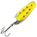 Vintage  Rustowicz Charger №3 UV, 2/5oz Yellow / Red / Nickel UV fishing spoon #5505