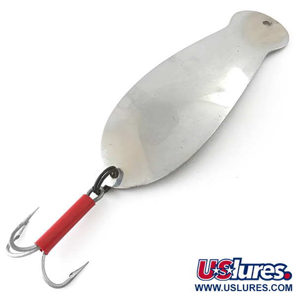 Vintage  K-B Bait K-B Spoon 4, 1 1/3oz Nickel fishing spoon #5506