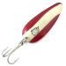 Vintage  Eppinger Dardevle Dardevlet , 3/4oz Red / White / Nickel fishing spoon #5509