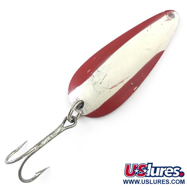 Vintage  Eppinger Dardevle Imp, 2/5oz Red / White / Nickel fishing spoon #5510