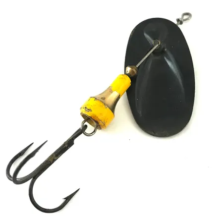 Vintage Mepps Elix 5, 2/5oz Black spinning lure #5516