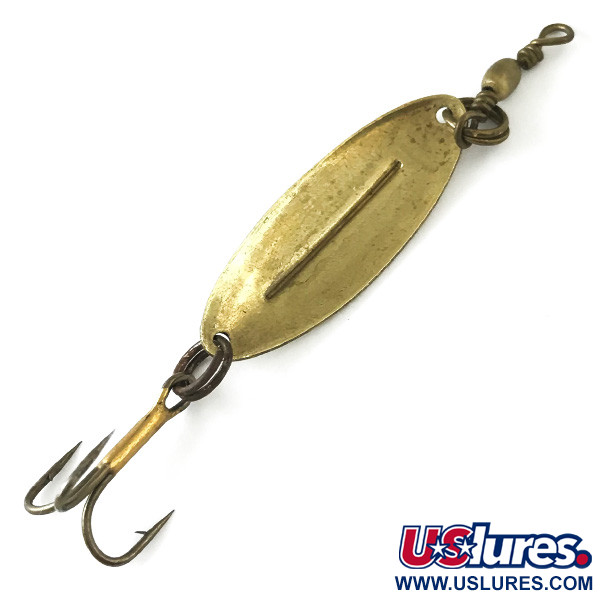 Vintage   Williams Wabler W20, 3/32oz Gold fishing spoon #5517