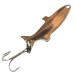 Vintage  Acme Phoebe, 3/32oz Copper (Gloss and Matte Stripe) fishing spoon #5525