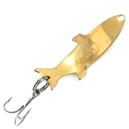 Vintage Acme Phoebe, 3/16oz Gold fishing spoon #5527