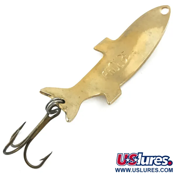 Vintage  Acme Phoebe, 1/4oz Gold fishing spoon #5542