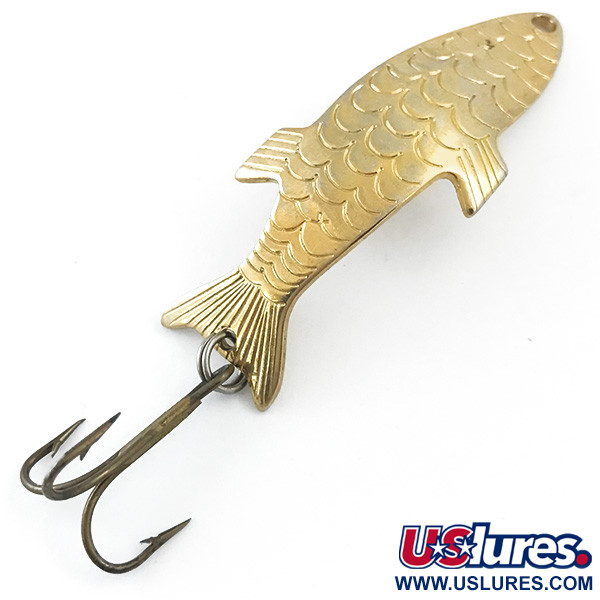 Vintage  Acme Phoebe, 1/4oz Gold fishing spoon #5542