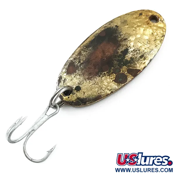 Vintage Acme Lightening Spoon Crystal, 1/3oz Crystal fishing spoon #5543