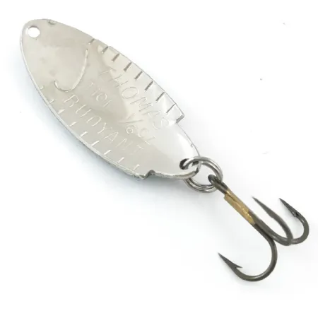 Vintage Thomas Buoyant, 3/16oz Trout / Nickel fishing spoon #5544