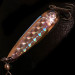 Vintage  Luhr Jensen Krocodile Die #4, 1/2oz Nickel / Hologram fishing spoon #5548