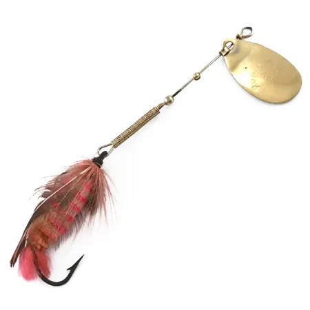 Vintage Marathon 3, 1/3oz Gold spinning lure #5564