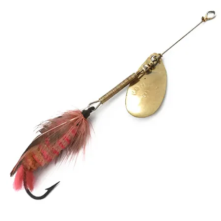 Vintage Marathon 3, 1/3oz Gold spinning lure #5564
