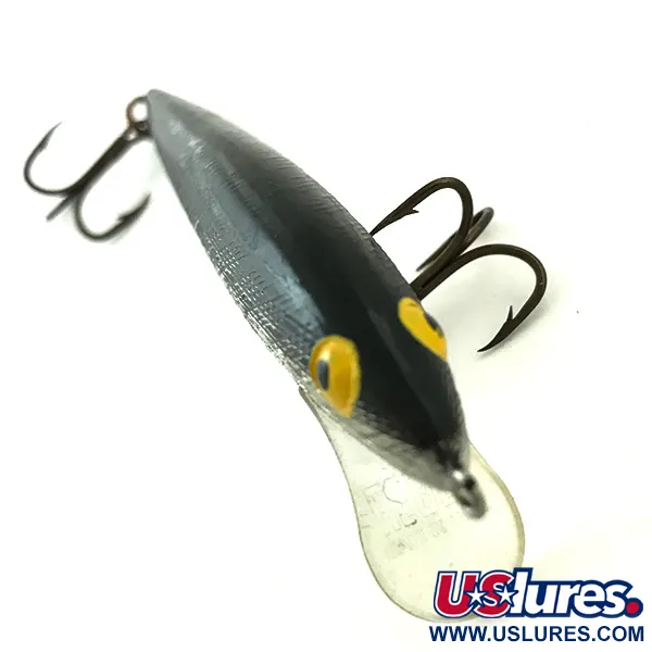 Vintage Rebel Floater, 1/4oz Silver fishing lure #5589