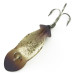 Vintage   Buck Perry Spoonplug, 3/16oz White / Lilac (Purple) / Glitter fishing spoon #5592