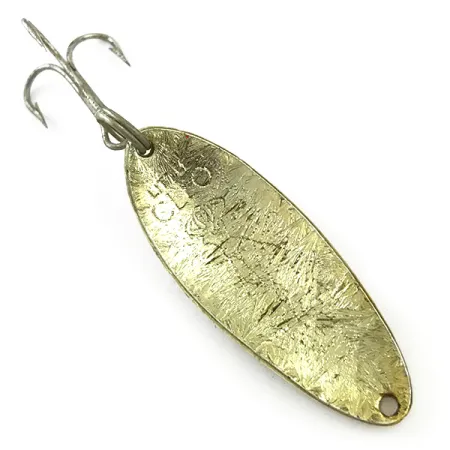 Vintage Seneca Little Cleo (Hula Girl), 1/3oz Gold fishing spoon #5594