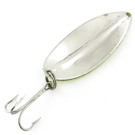 Vintage TODDCO Main liner UV, 3/4oz Yellow / Nickel fishing spoon #5595