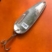 Vintage   Blue Fox Strobe Aqua Spoon, 1/3oz Trout / Nickel fishing spoon #5598