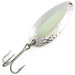 Vintage   Blue Fox Pixee (Glow In Dark), 3/4oz Hammered Nickel / White Glow in Dark fishing spoon #5615