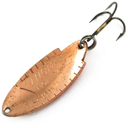 Vintage Thomas Buoyant, 3/16oz Copper Trout / Copper fishing spoon #5619