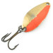 Vintage  Seneca Little Cleo UV, 1/8oz Gold / Orange fishing spoon #5627