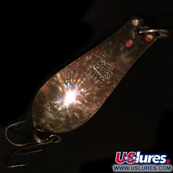 Vintage  Prescott Spinner Little Doctor 255 Crystal, 1/4oz Crystal (Copper crystal) fishing spoon #5645