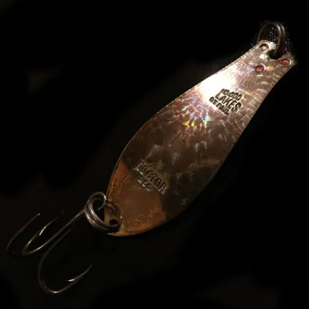 Vintage Prescott Spinner Little Doctor 255 Crystal, 1/4oz Crystal (Copper crystal) fishing spoon #5645