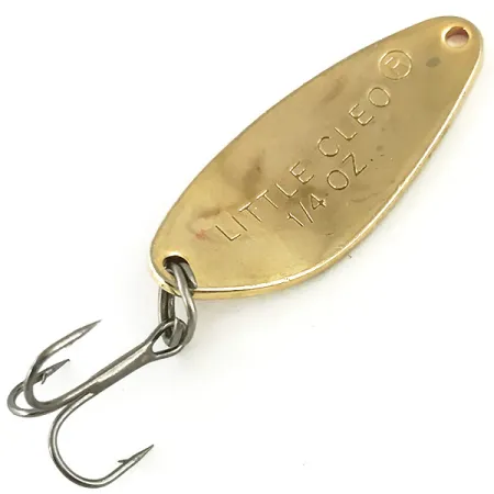Vintage Acme Little Cleo, 1/4oz Copper / Red fishing spoon #5649
