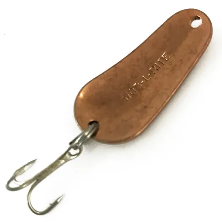 Vintage Acme Wob-L-Rite, 1/4oz Copper fishing spoon #5654