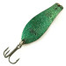 Vintage  Prescott Spinner Little Doctor 255, 1/4oz Green Glitter / Golden Glitter fishing spoon #5656