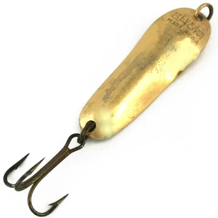 Vintage Pflueger  Chum Pflueger, 1/4oz Gold fishing spoon #5659