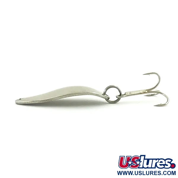 Vintage Seneca Little Cleo (Hula Girl), 1/3oz Nickel fishing spoon #5662