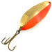 Vintage  Seneca Little Cleo (Hula Girl), 1/2oz Gold / Orange fishing spoon #5674