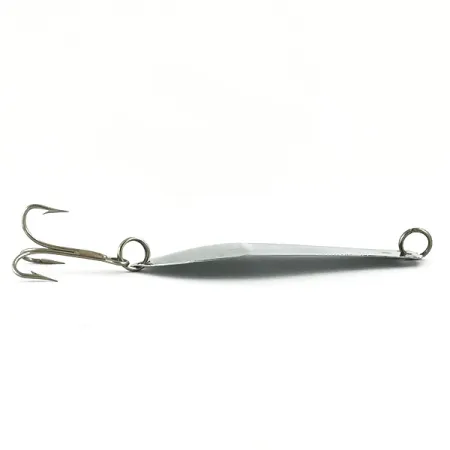 Vintage Prescott Spinner Thin Doctor 165, 1/8oz Nickel / Red fishing spoon #5682