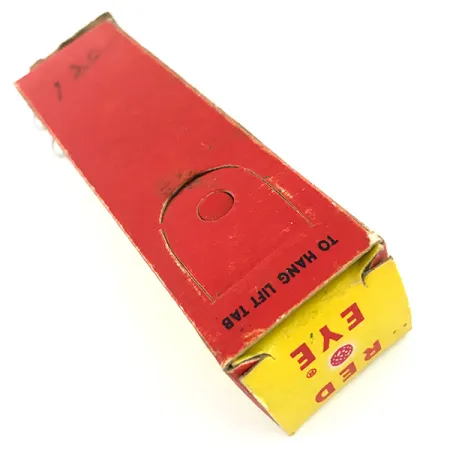 Hofschneider Red Eye, 1/4oz Nickel / Red fishing spoon #5683