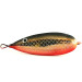   Weedless Johnson Silver Minnow, 2/5oz Golden Fish / Red fishing spoon #5687