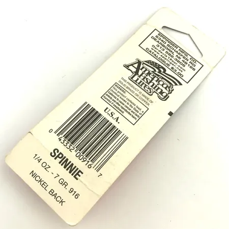 Eppinger Dardevle, 1/4oz Red / White / Nickel fishing spoon #5692