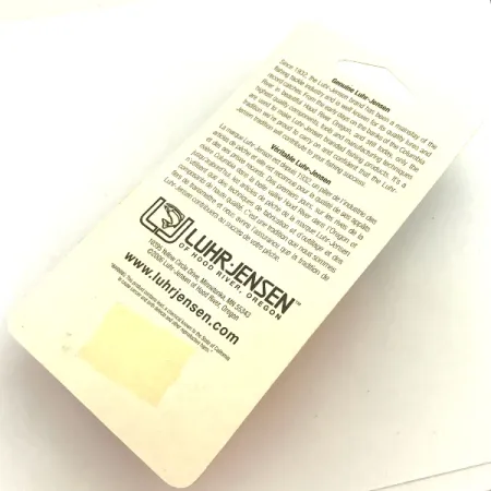 Loco 3 Luhr Jensen, 3/5oz Nickel / Hologram fishing spoon #5693