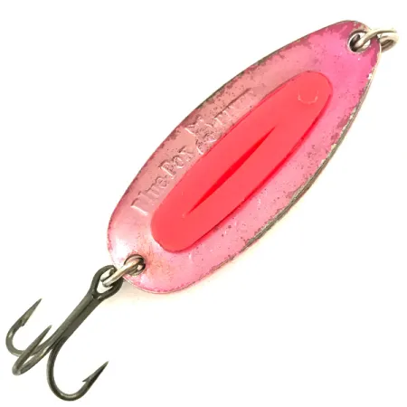 Vintage Blue Fox Pixee , 1/2oz Pink fishing spoon #5696