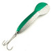  Acme Dazzler #4, 2/3oz Hammered Nickel / Green fishing spoon #5700