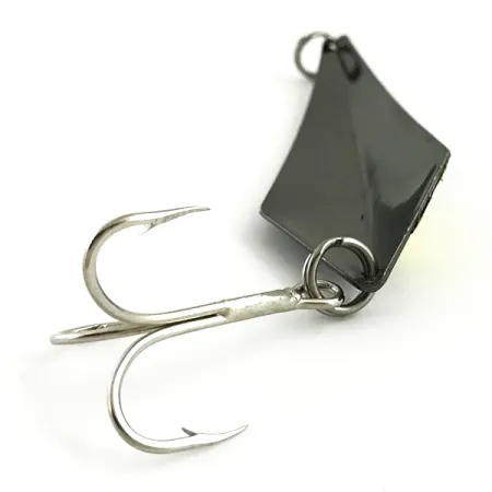 Vintage Rebel Arrowhead UV , 3/5oz Black / Yellow fishing spoon #5709