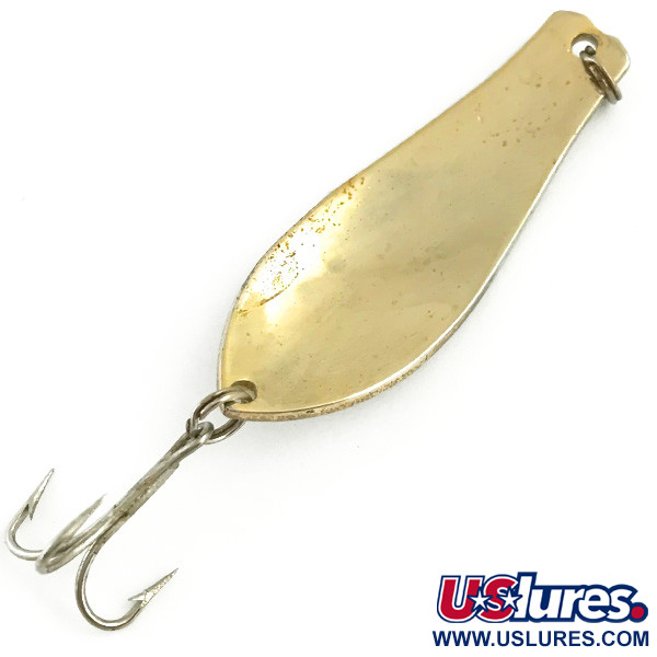 Vintage  Prescott Spinner Little Doctor 255, 1/4oz Gold / Silver fishing spoon #5710