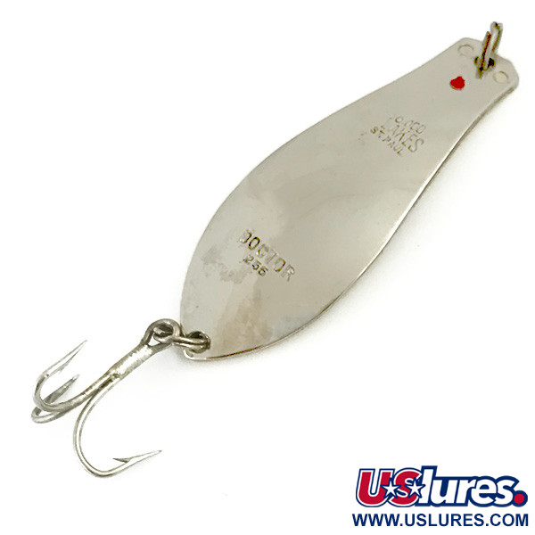 Vintage  Prescott Spinner Little Doctor 255, 1/4oz Gold / Silver fishing spoon #5710